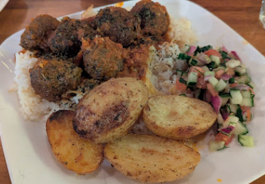 Fava Pot signature dishes Chicken Kabab Platter
Koshary Bowl
Kofta Platter